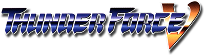Thunder Force V logo for Sega Saturn